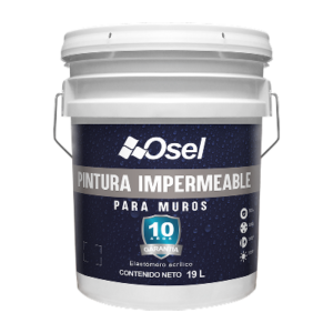 Pintura impermeable elastomerica para Muros